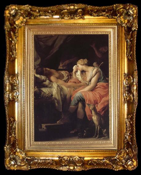 framed  Pompeo Batoni Meiliaige s death, ta009-2